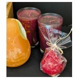 UL - Assorted Scented Candle Collection with Decorative Glass Holders