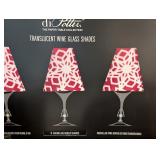 UL - Gift Set with Mary Kay Lotions, Wine Glass Shades, Organizer Bags, Memo Pads, and Pinecone Tray