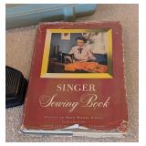 UL - Sears Kenmore Model 1400 Zig-Zag Sewing Machine with Accessories and Singer Sewing Book