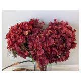 UL - Decorative Floral Arrangement with Three Assorted Wicker Baskets