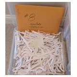 UL - Large Christmas Craft Supply Collection with Yarn, Ribbon, and Snowflake Ballerinas