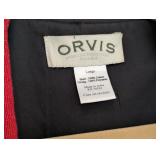 UL - Orvis Large Red Cotton Embroidered Jacket with Tassel Details