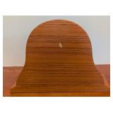 O - Crandall Nautical Brass Porthole Barometer on Wood Stand
