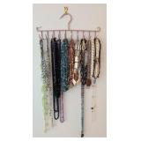 UL - Assorted Costume and Beaded Necklace Collection with Pendants and Gemstones