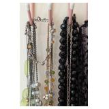UL - Assorted Costume and Beaded Necklace Collection with Pendants and Gemstones