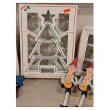 LL - Large Collection of Christmas Ornaments Including Vintage Glass and Novelty Decor