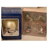 LL - Large Collection of Christmas Ornaments Including Vintage Glass and Novelty Decor