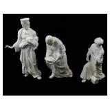 Lenox The Three Kings Nativity Sculptures with Original Box and Paperwork