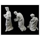 Lenox The Three Kings Nativity Sculptures with Original Box and Paperwork