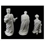Lenox The Three Kings Nativity Sculptures with Original Box and Paperwork