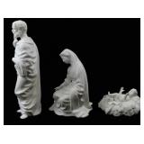 Lenox The Holy Family Nativity Sculpture Set with Original Box