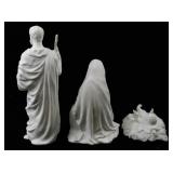 Lenox The Holy Family Nativity Sculpture Set with Original Box