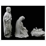 Lenox The Holy Family Nativity Sculpture Set with Original Box