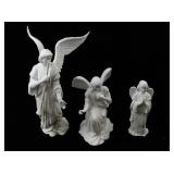 Lenox The Nativity Angels in Adoration Porcelain Figurine Set with Certificates and Box