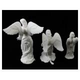 Lenox The Nativity Angels in Adoration Porcelain Figurine Set with Certificates and Box