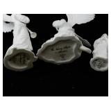 Lenox The Nativity Angels in Adoration Porcelain Figurine Set with Certificates and Box