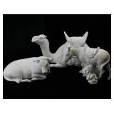Lenox The Nativity Animals of the Nativity Porcelain Figurines Set with Box