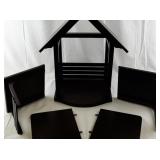 Lenox Nativity Creche Wooden Stable with Assembly Parts