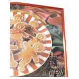 Framed Gingerbread Cookie Holiday Jigsaw Puzzle Wall Art