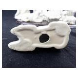 Crown Accents Porcelain Nativity Scene Set with Gold Trim