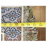 First Christmas Tapestry Woven Throw Blanket 60" x 50" USA Made