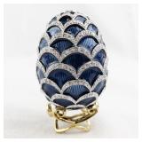 Imperial Treasures Four Seasons Decorative Egg with Stand and Box