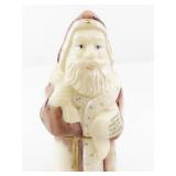 Limited Edition Fenton Hand Painted Santa Claus Figurine by T. Gaskins #2983/3750