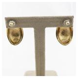 Joan Rivers Faberge Egg Style Clip-On Earrings
