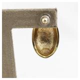 Joan Rivers Faberge Egg Style Clip-On Earrings
