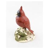 Kirk Folly Cardinal Trinket Box with Gold-Tone Interior
