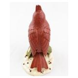 Kirk Folly Cardinal Trinket Box with Gold-Tone Interior