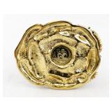 Kirk Folly Cardinal Trinket Box with Gold-Tone Interior