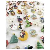 Large Collection of Holiday and Christmas-Themed Button Covers