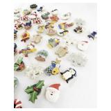 Large Collection of Holiday and Christmas-Themed Button Covers