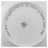 Lehmann Weiden Bavaria Christmas Collector Plate 1988 Signed