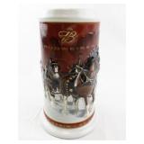 2004 Budweiser 25th Anniversary Holiday Beer Stein CS608