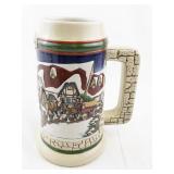 1998 Budweiser Holiday Stein Grant