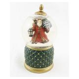 Mr. Christmas Valerie Park Hill Santa Snowglobe with Music Box