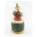 Mr. Christmas Valerie Park Hill Santa Snowglobe with Music Box