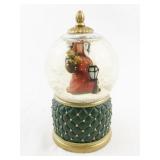 Mr. Christmas Valerie Park Hill Santa Snowglobe with Music Box