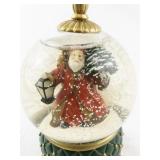 Mr. Christmas Valerie Park Hill Santa Snowglobe with Music Box