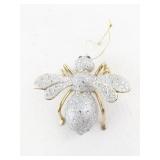 Joan Rivers Crystal Bee Ornament in Gift Box