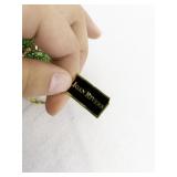 Joan Rivers Green Bee Jeweled Ornament with Box