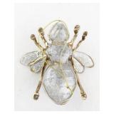 Joan Rivers Bee Jeweled Trinket Box with Gift Case