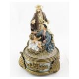 Teleflora Nativity Scene Musical Figurine