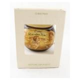 Hallmark 1981 Satin Christmas Keepsake Ornament with Nativity Scene