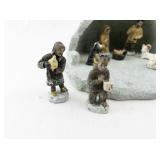 Alaska Themed Nativity Scene Set with Igloo and Figurines