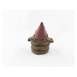 1983 Tom Clark Whimsical Garden Gnome Figurine in Barrel