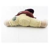 Plush Rag Doll with Heart and Patchwork Outfit