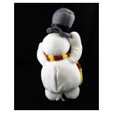Animated Frosty the Snowman Plush with Scarf and Top Hat